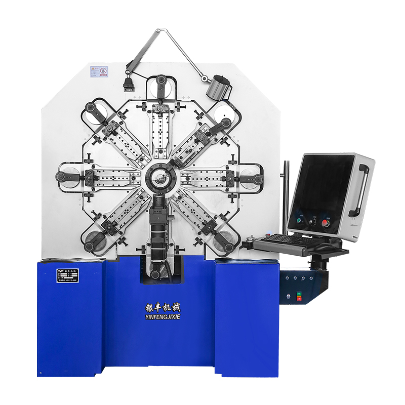 ¿Cuáles son los beneficios de utilizar una máquina formadora de alambre CNC de 8 ejes para formas complejas?