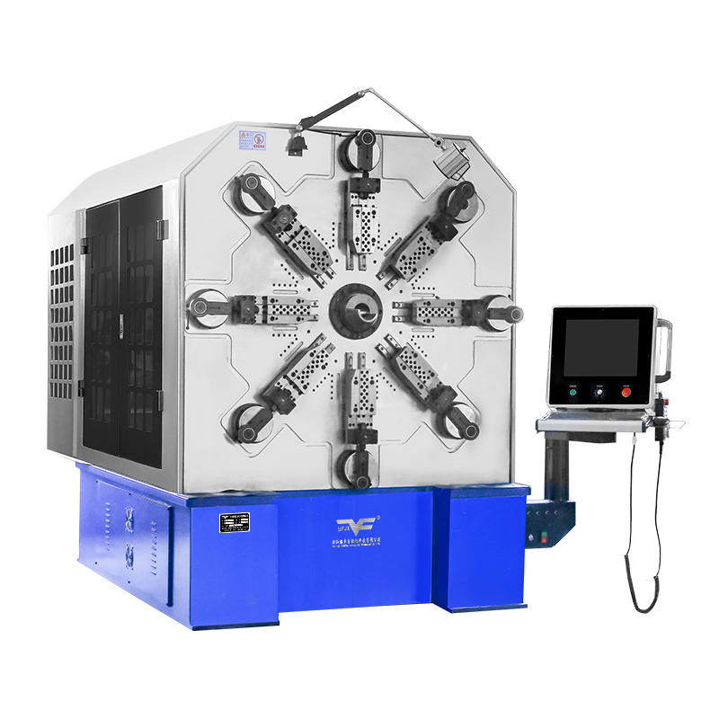 CNC-YF-1260 Máquina formadora de resortes automática sin levas de 12 ejes