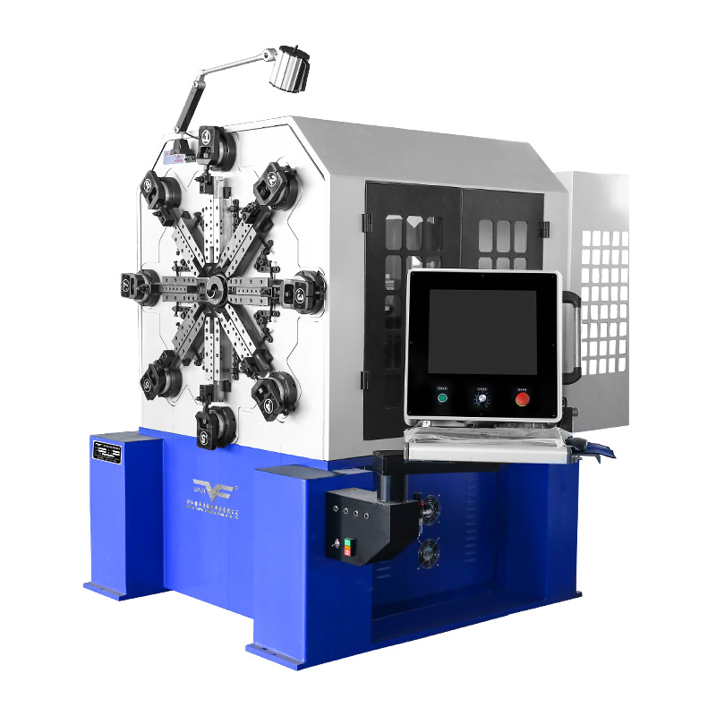 CNC-YF-1240 Máquina formadora de resortes sin levas controlada por computadora de 12 ejes